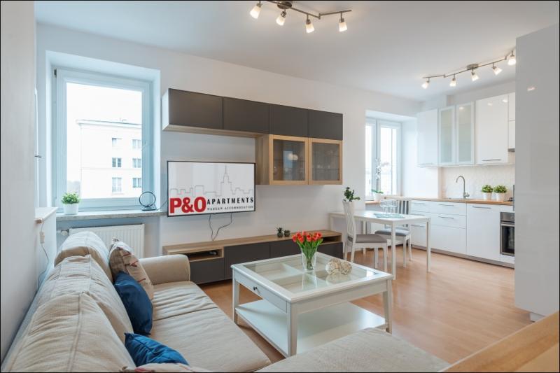 P&O Apartments Bialobrzeska Warschau Buitenkant foto
